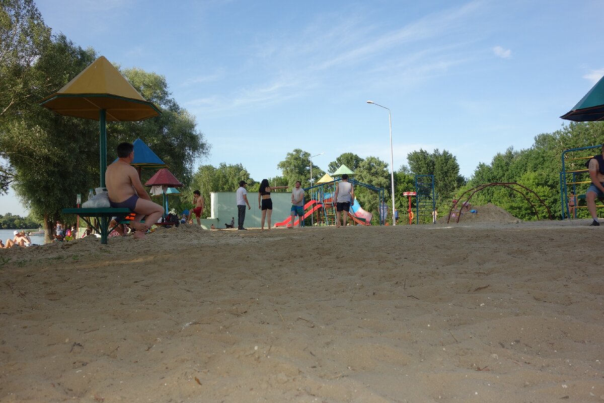 На пляже 18 июня 2020 г.