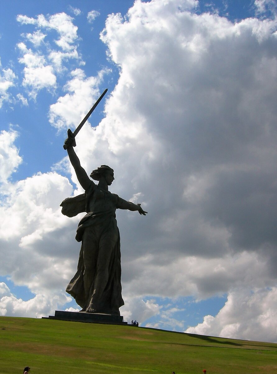 Мамаев Курган, города Волгоград, 2006 год, скульптор Е.В. Вучетич