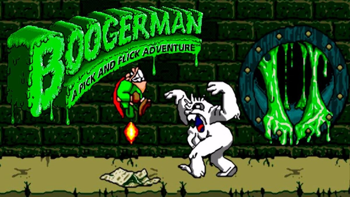 Любимые игры для SEGA MD/Genesis: Boogerman: A Pick and Flick Adventure |  Ретро геймерский канал LeonKay | Дзен