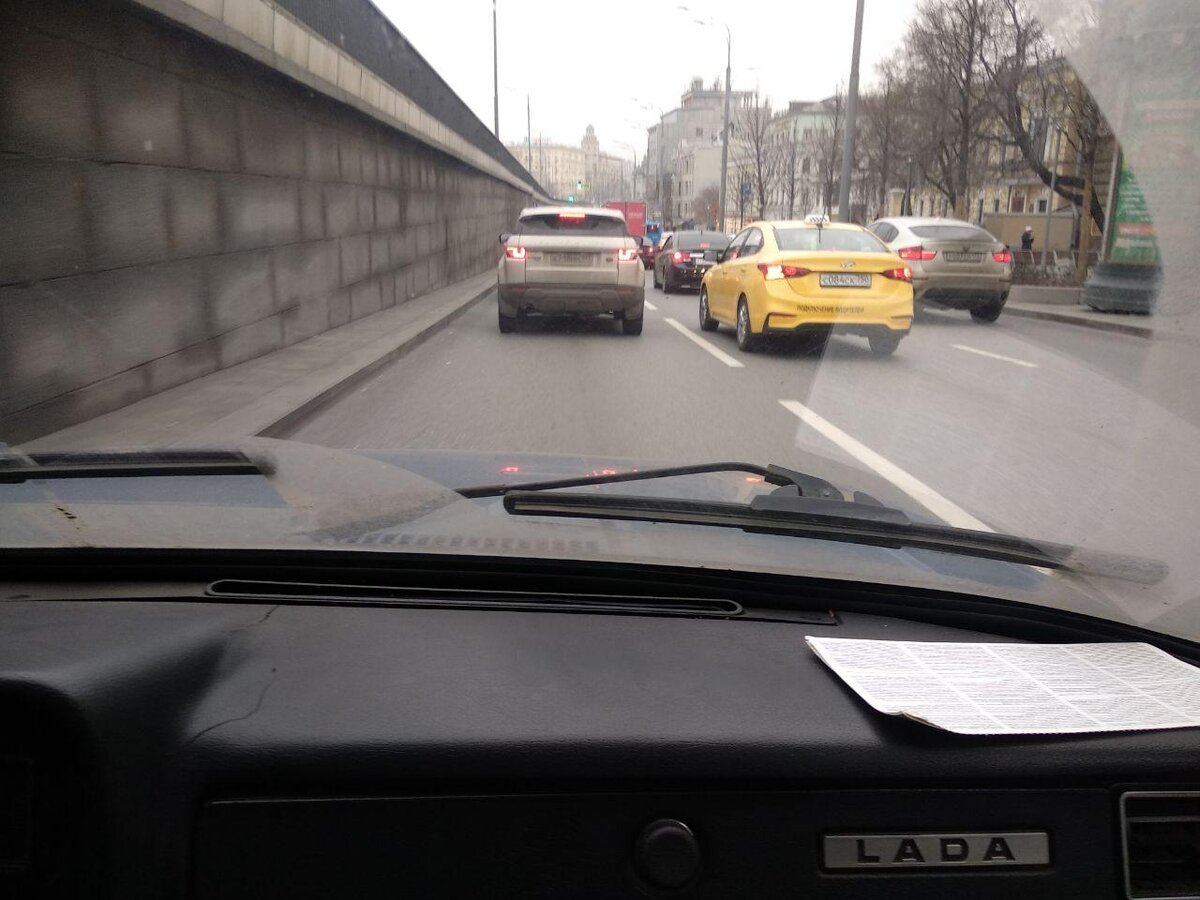 Очередная пробка)