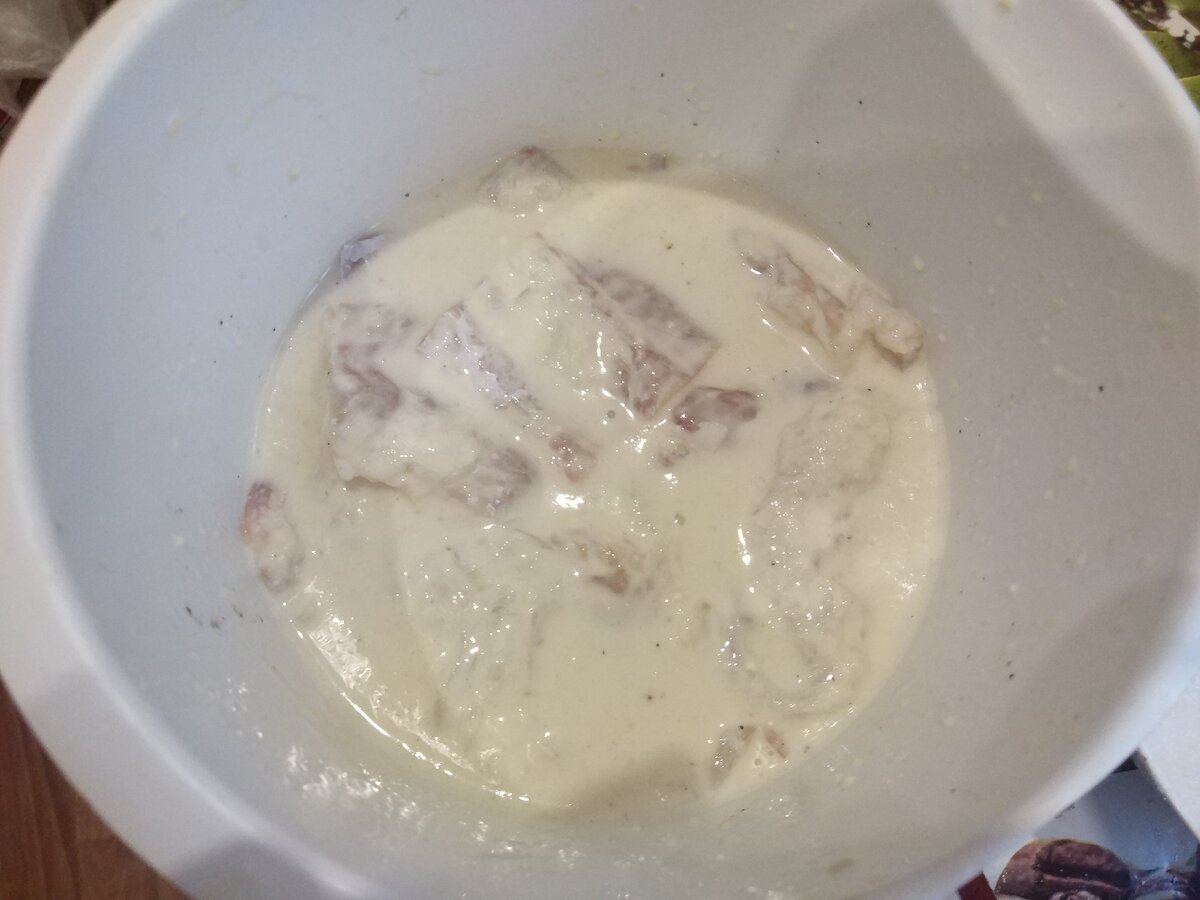 кляр с рыбой