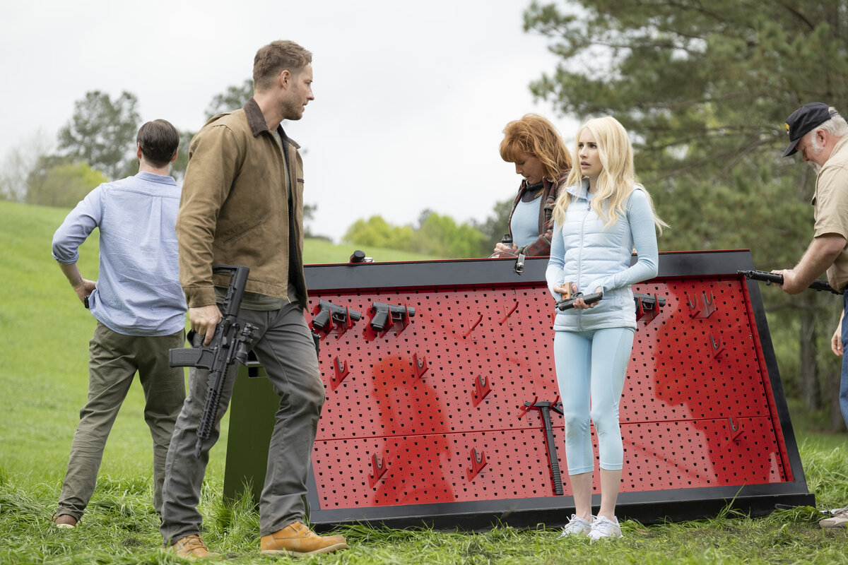 Кадр из фильма "Охота", 2020 г.