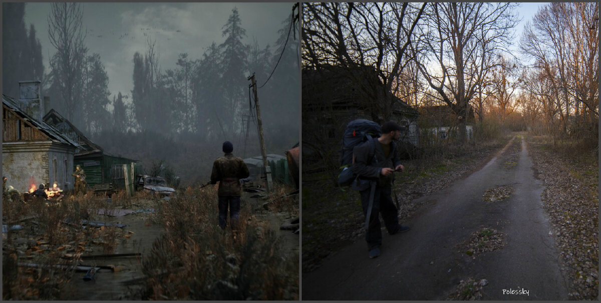 Новый трейлер STALKER 2 - нашел в Чернобыле реальные локации из новой игры. Смотрите