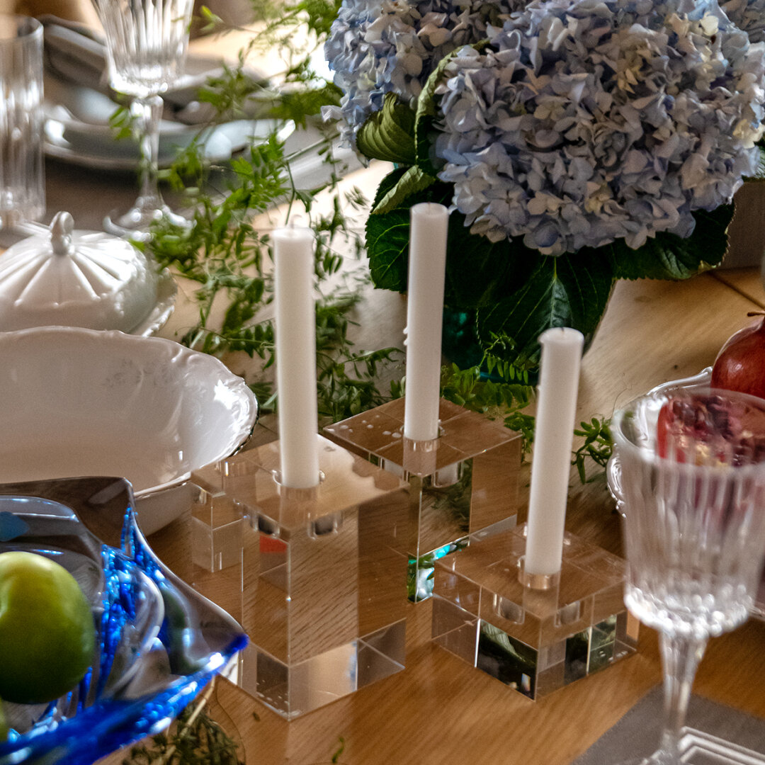 Хрустальные подсвечники «Уильям» 