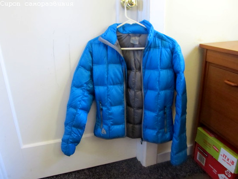 Сушка пуховика на плечиках - фото 2