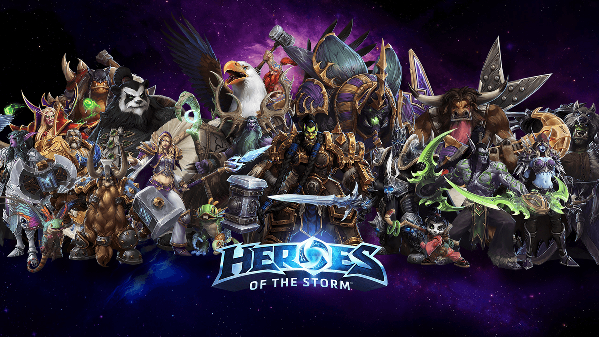 Герои шторма - это игра в которой собраны все основные герои из вселенной Blizzard.