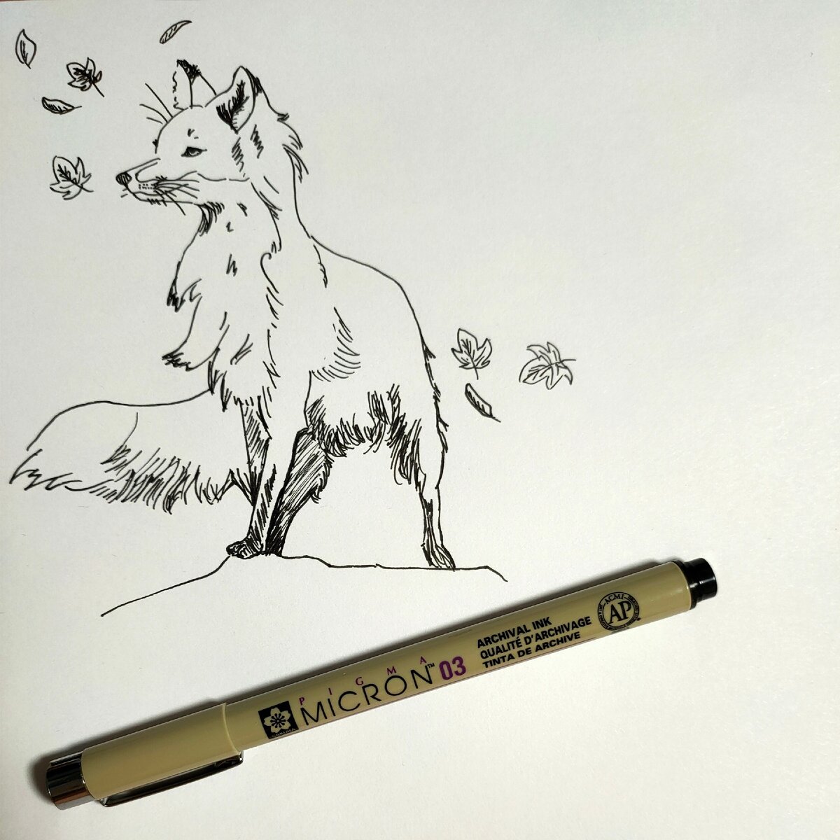 На этот набросок ушло всего минут 15-20