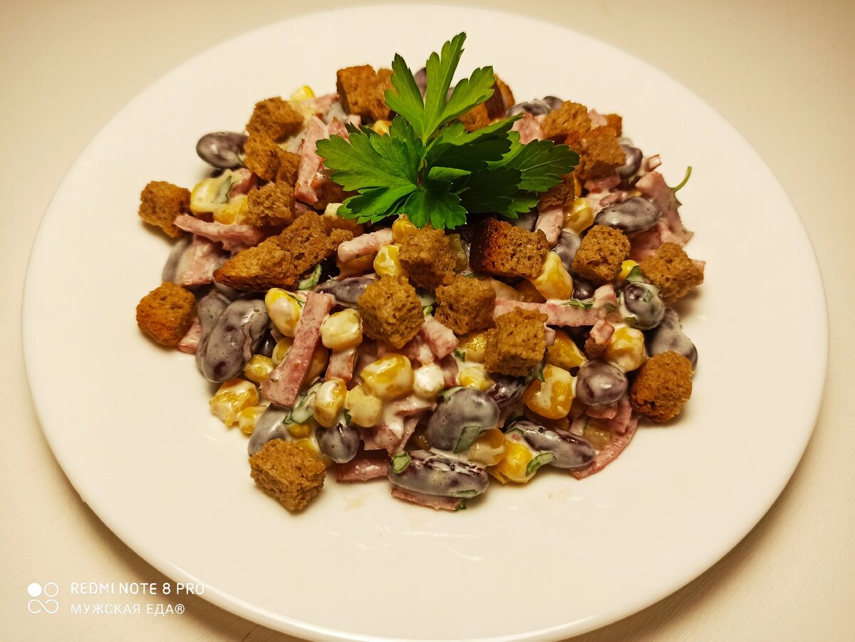 Салат на 5ть за 5ть минут.