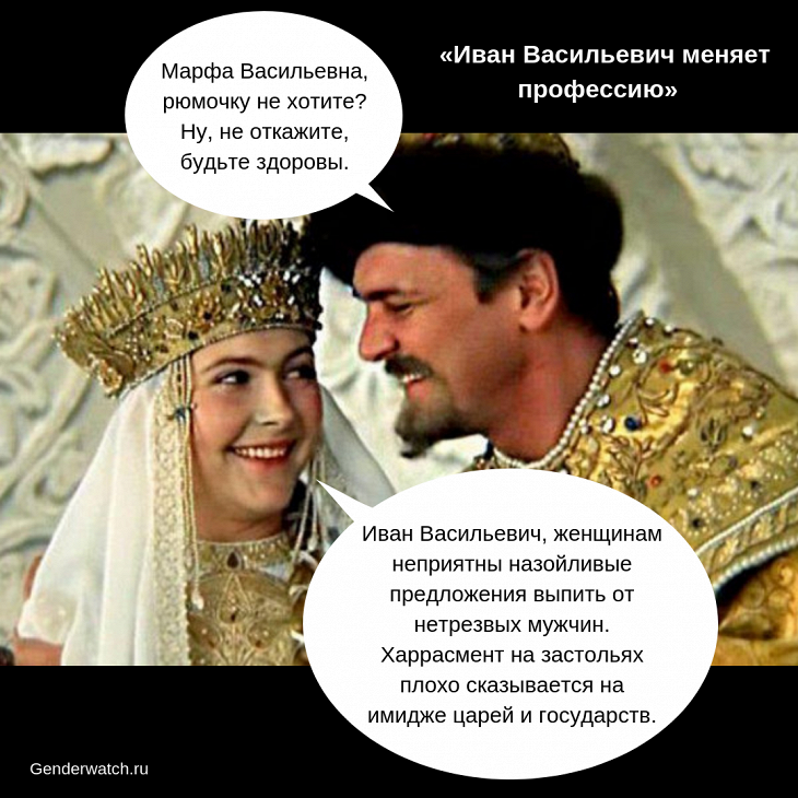 Здесь и далее — Genderwatch.ru