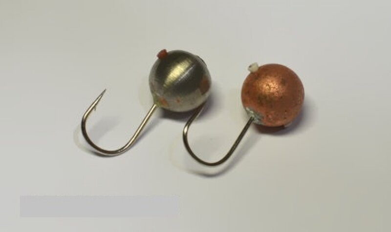 Круглой формы или как их называют “дробинки”. Закрепляется под углом в 45° или 90°