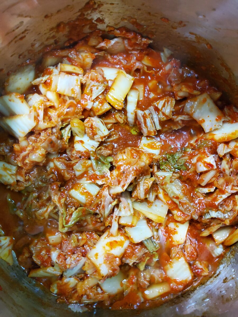 Кимчи чиге с тунцом ☆Корейский острый суп ☆ 참치김치찌개☆ | Немного здесь,  немного там | Дзен