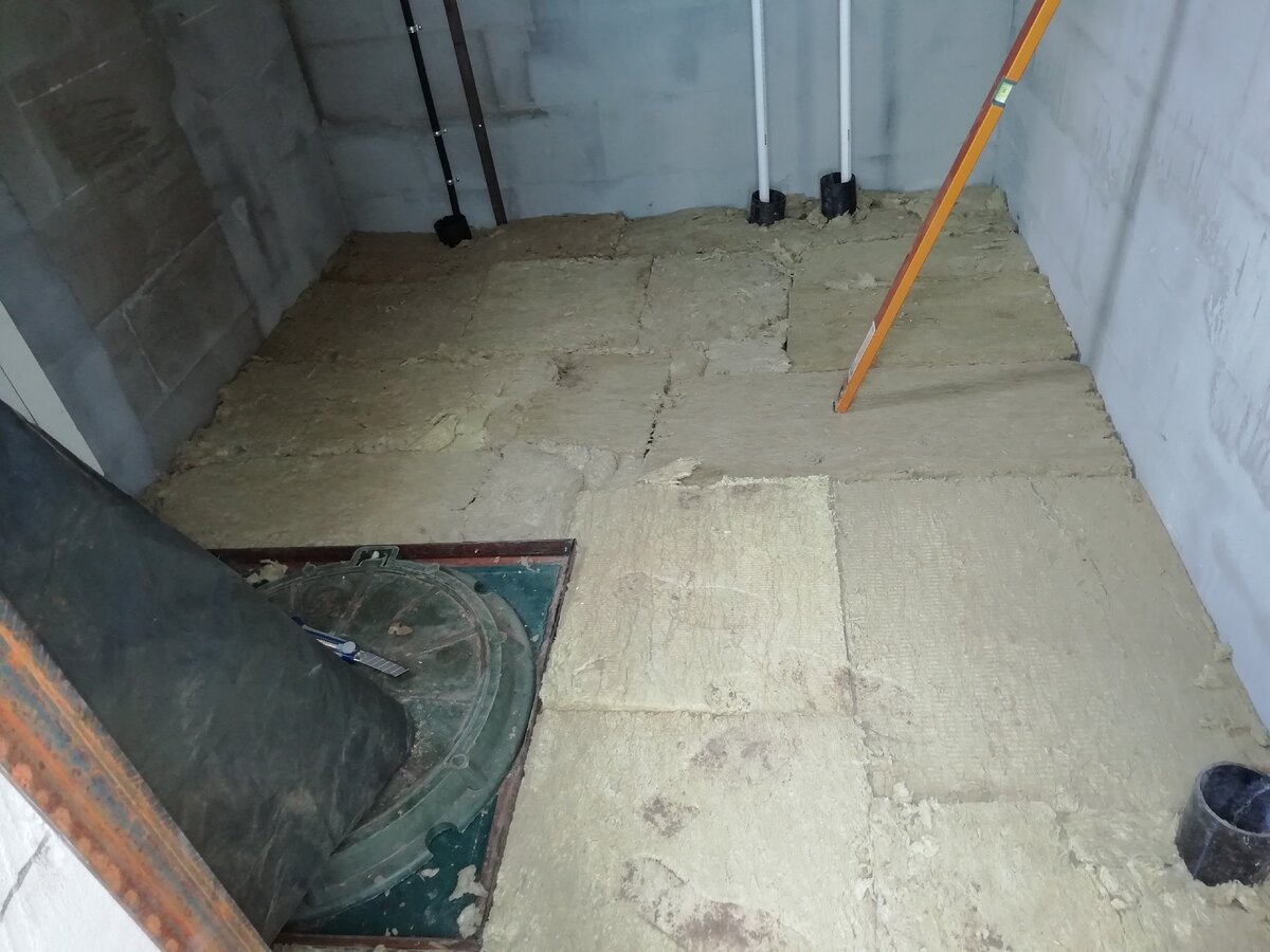 Утепление пола