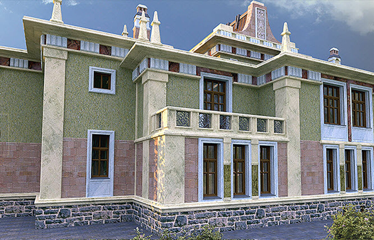 Дом в классическом стиле - Объект 632