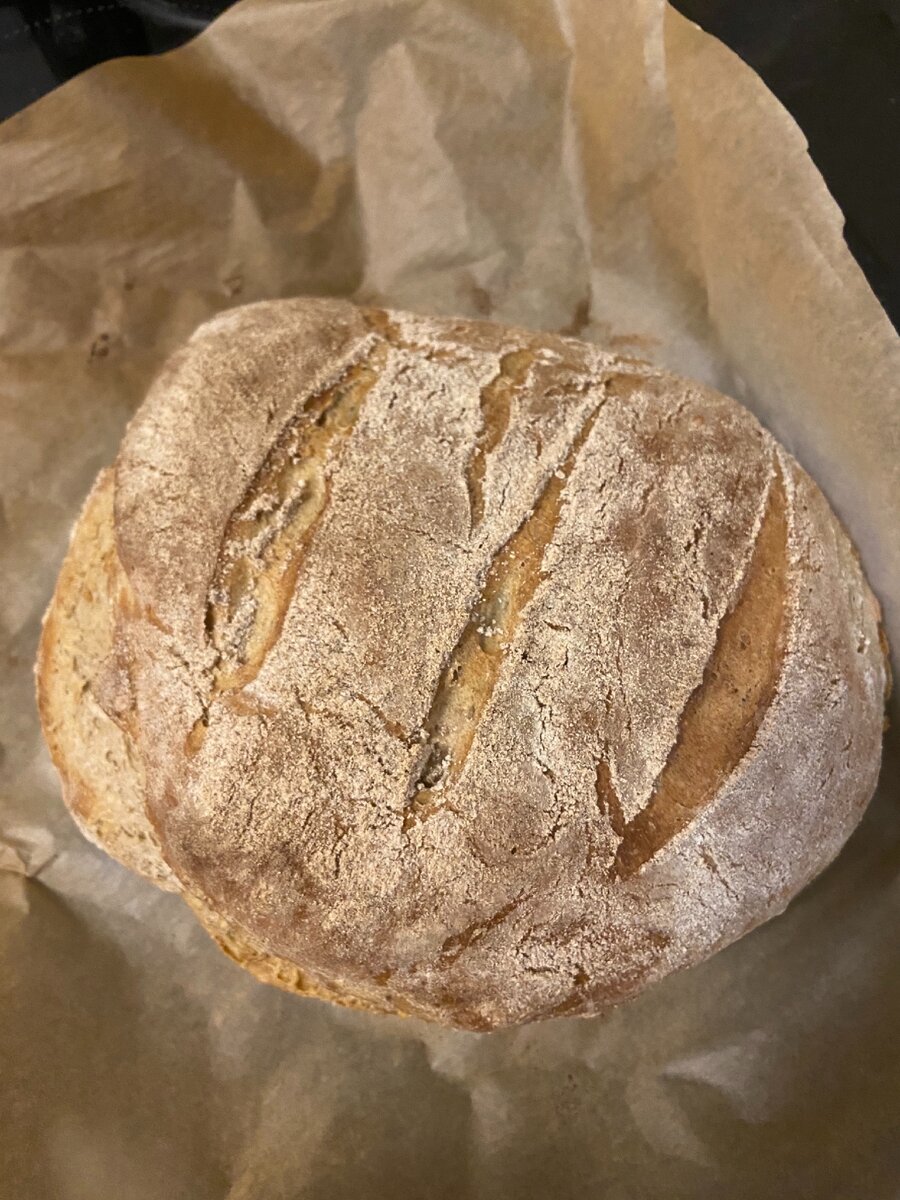 Вкусный домашний хлеб в духовке по простому рецепту