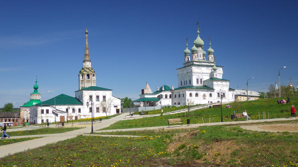 Соликамск. Свято-Троицкий собор Соликамск. Город Соликамск Троицкий собор. Соликамский Кремль Соликамск. Церковь в центре Соликамск.