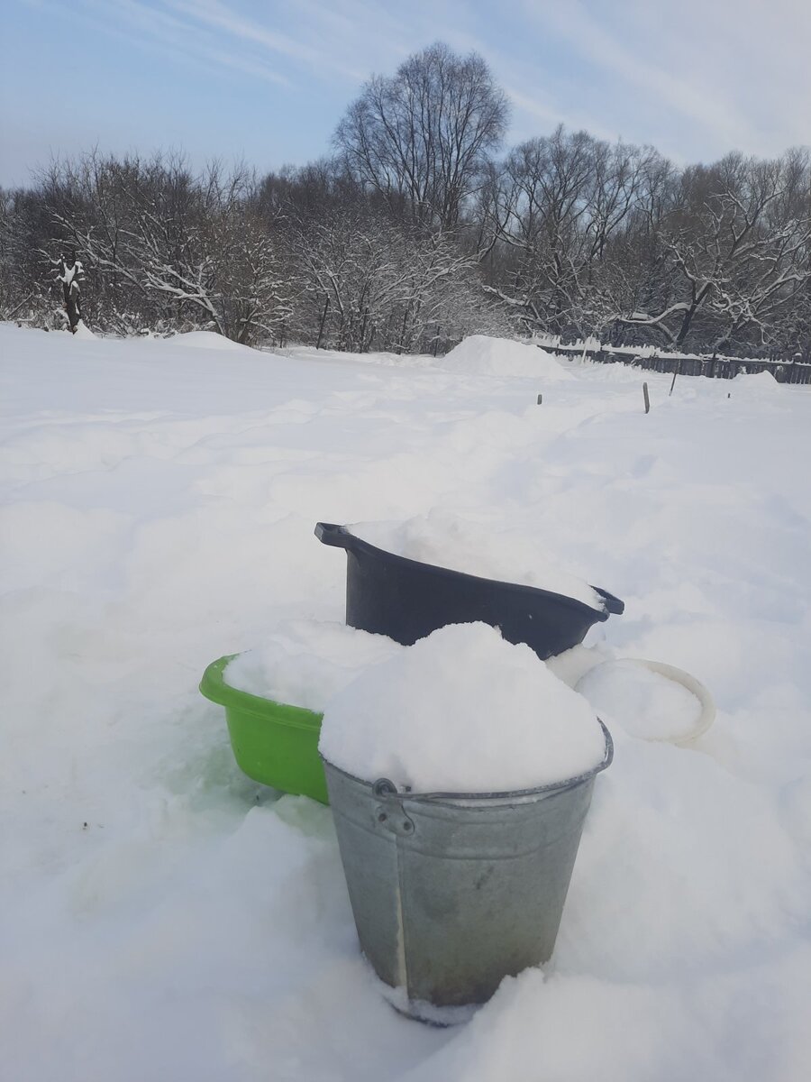 Как можно раздобыть воду зимой