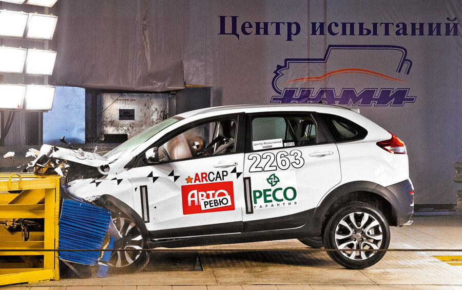 Безопасность отечественных автомобилей (краш-тесты Autoreview)
