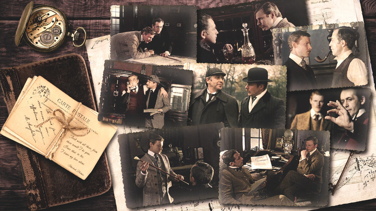 Кадры из фильма "Шерлок Холмс и доктор Ватсон"