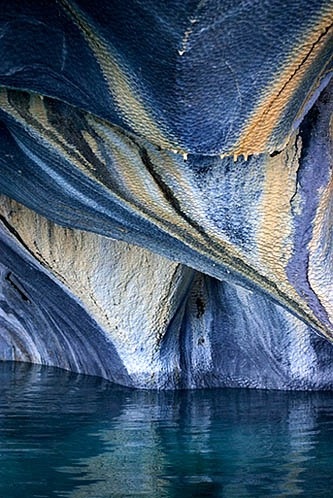 Мраморные пещеры озера General Carrera, Chile