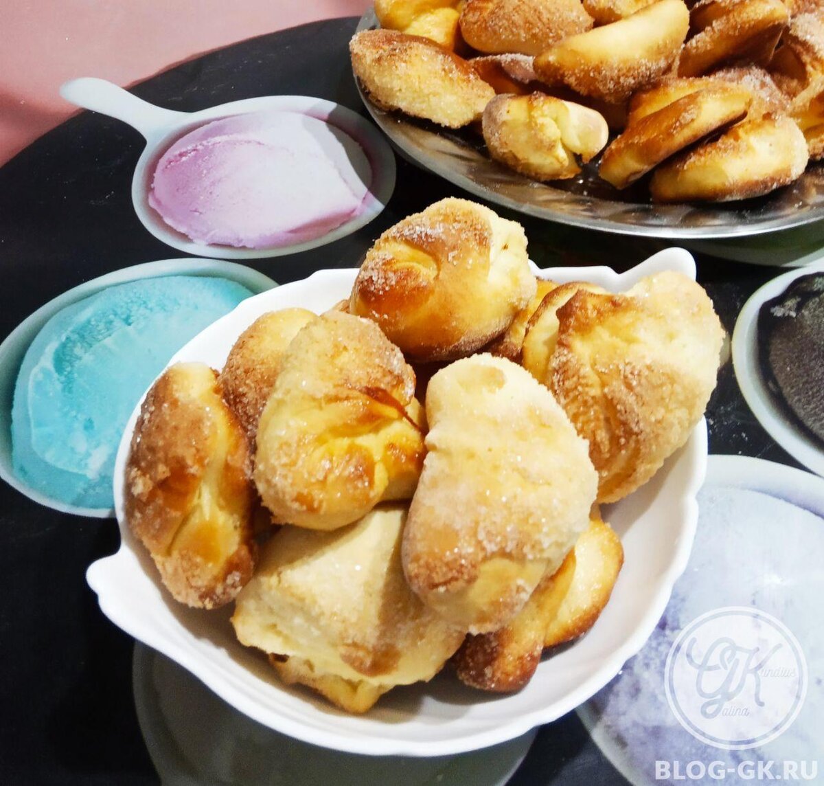 Печенье фигурное из сдобного дрожжевого теста