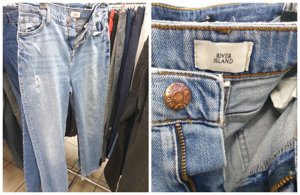 Джинсы женские в секонд хенде