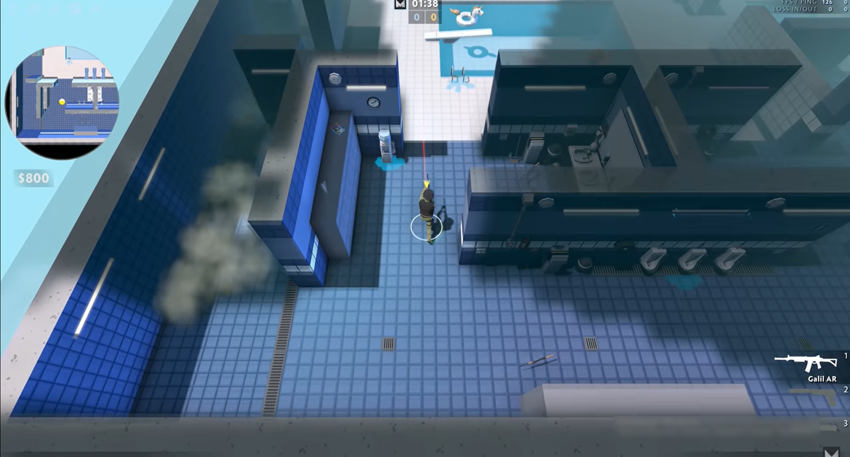 Скриншот с бета-версии игры