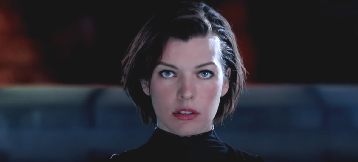 кадр из фильма "Обитель зла 4"