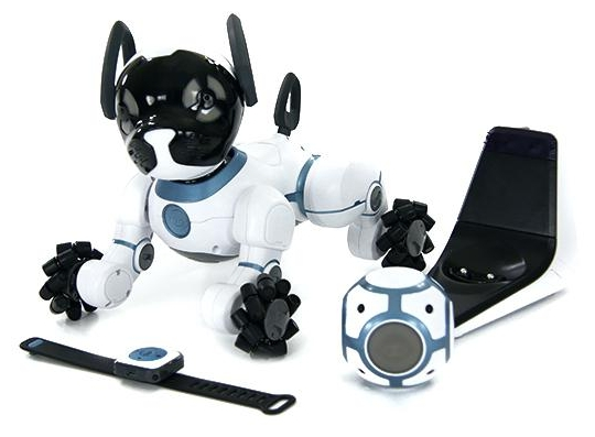 Часы, мячик и зарядная станция