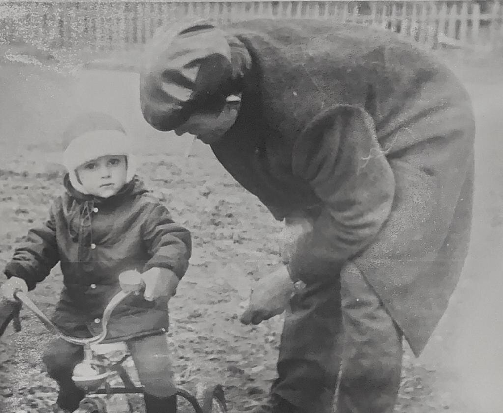 Сергей Носов с дедом