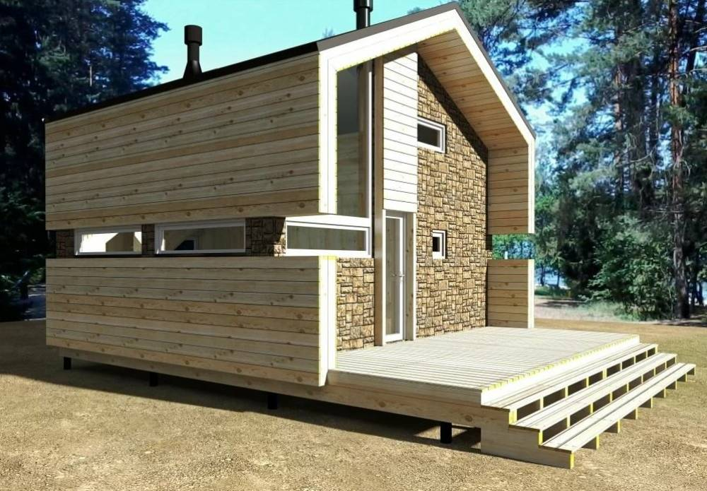 Каркасная баня