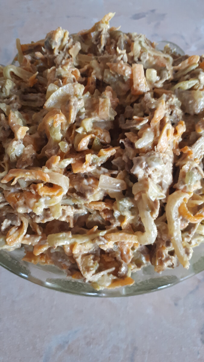 Салат "Обжорка"