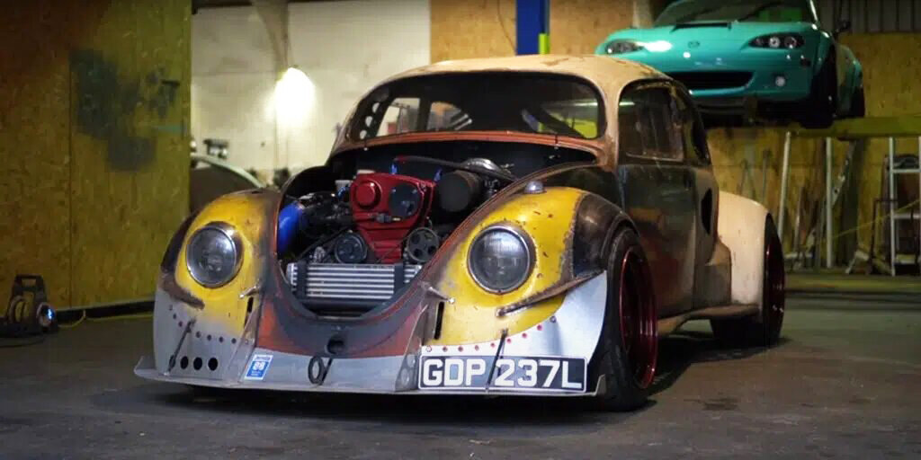 Заряженный Volkswagen Beetle