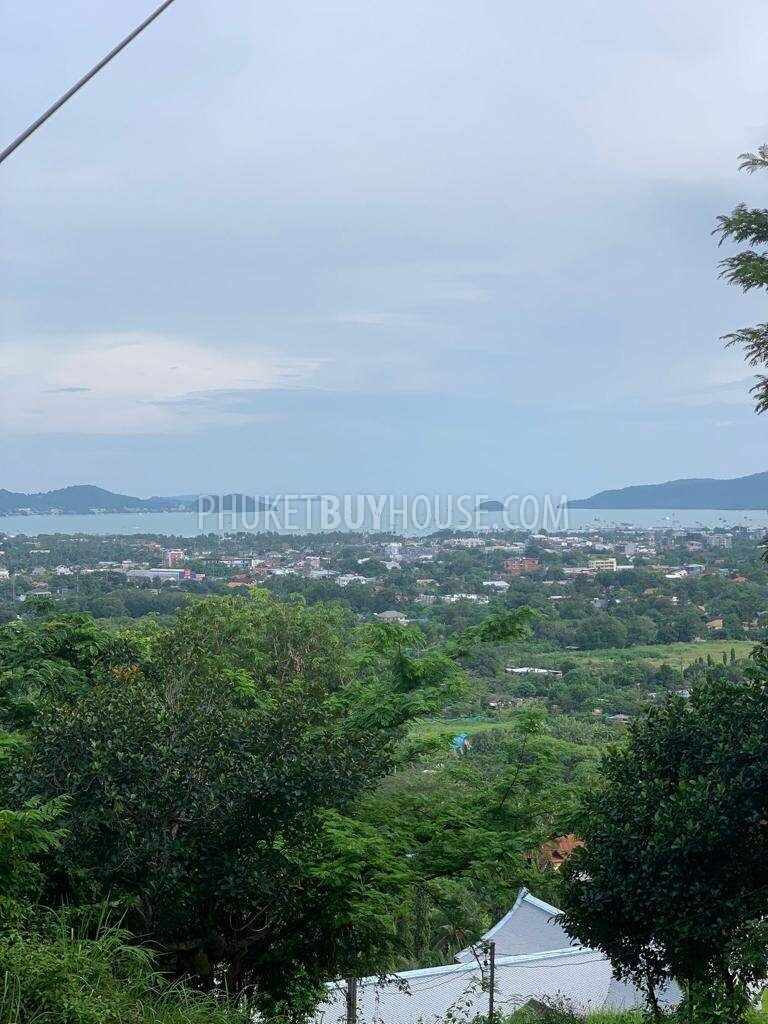 Участок земли на продажу с панорамным видом на море! в районе Чалонг