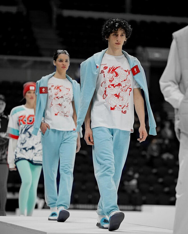 Новая форма олимпийцев из России. Фото из открытых источников