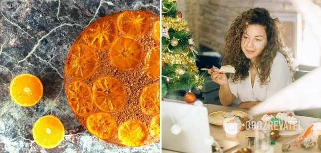 Как из мандаринов приготовить вкусный пирог