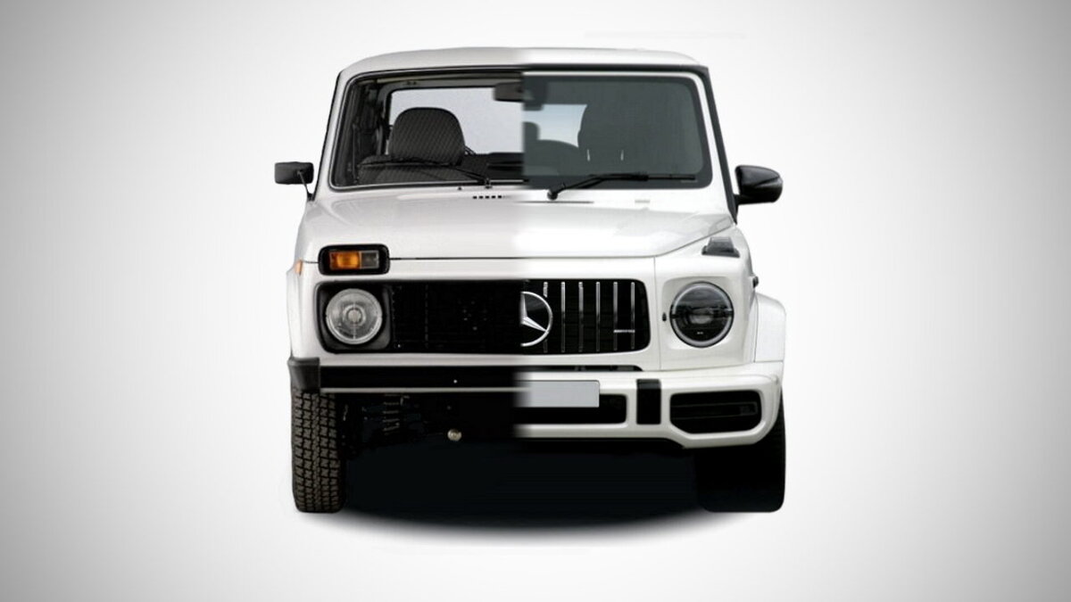 Сходство Нива и Гелентаген