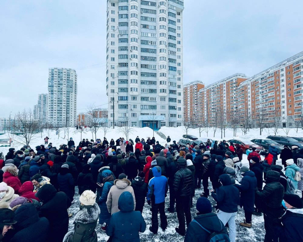    Акция против застройки Косинских полей. Источник: Facebook / Ступин Евгений 