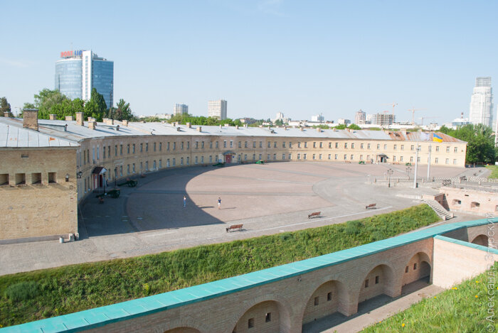 Капонир снаружи