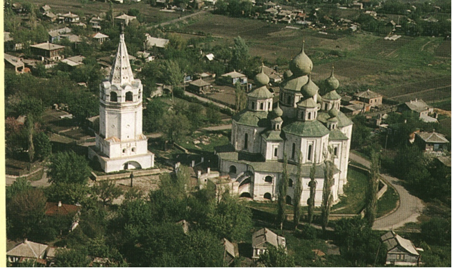 Воскресенский войсковой собор в станице Старочеркасской, в котором 14 октября 1825 года побывал император Александр Первый.