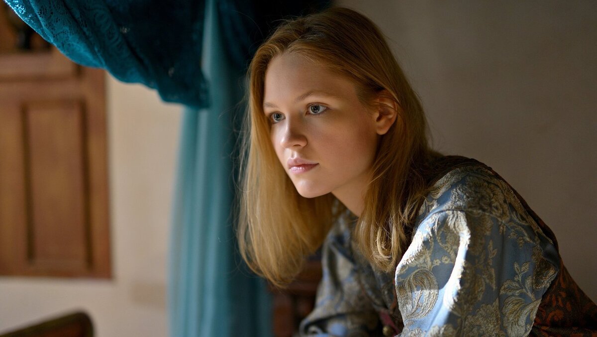 Арина Жаркова на съемках сериала <<Янычар>>