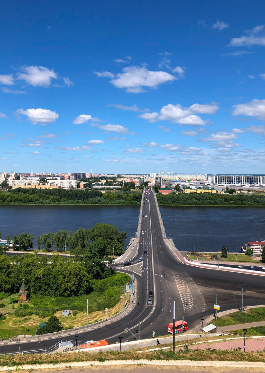 Канавинский мост в Нижнем Новгороде, соединяющий нижнюю и верхнюю части  города. Где Ока впадает в Волгу | Васильки и дальняя дорога... | Дзен