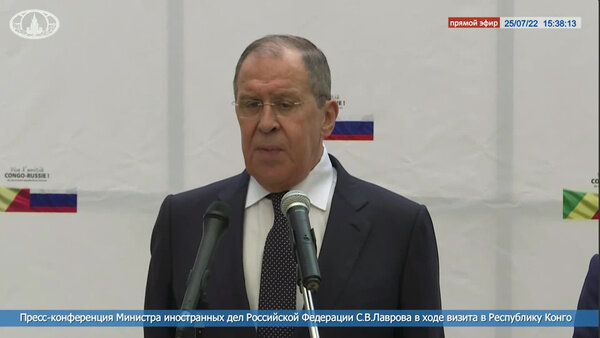 Лавров — о продолжении специальной военной операции на Украине. Видео © VK / МИД России
