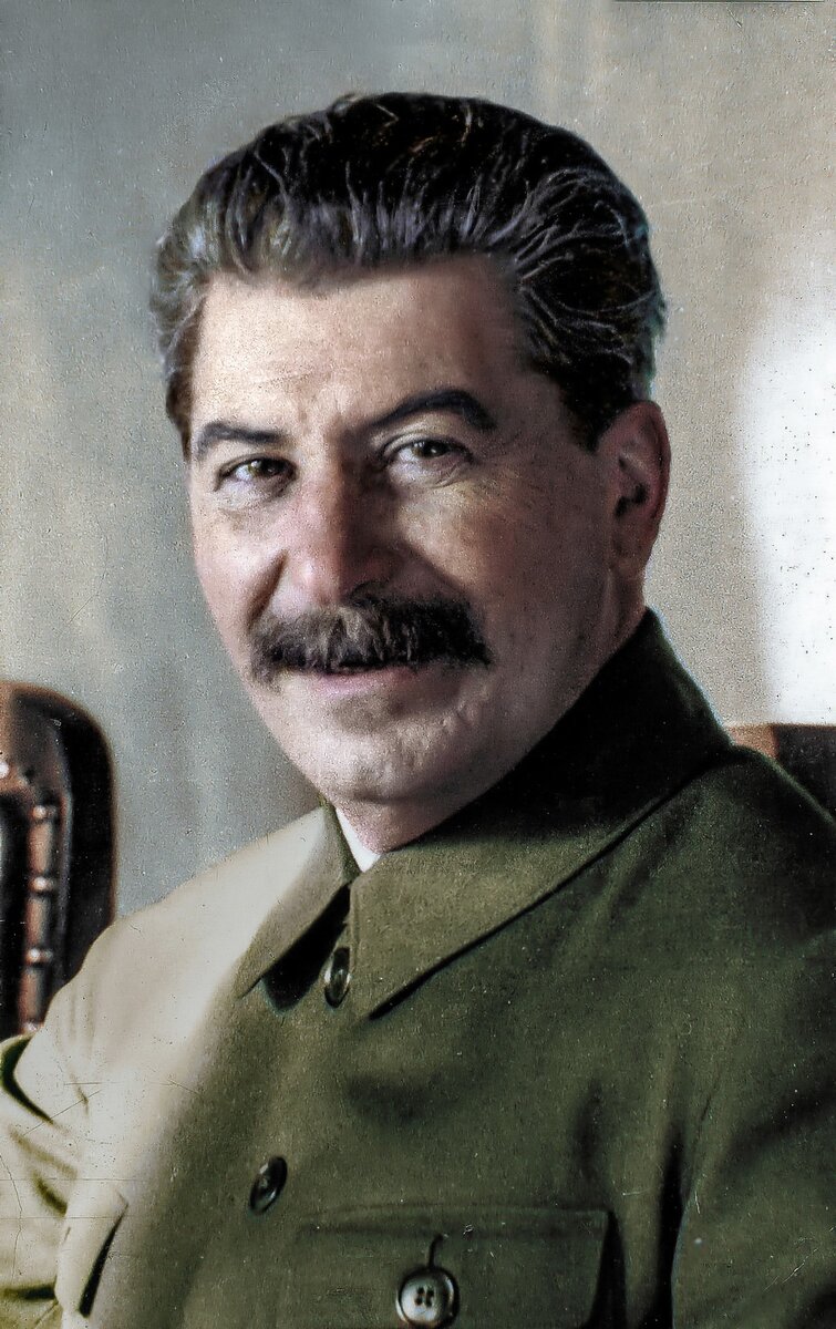 Иосиф Виссарионович Сталин. Художник:  Color by Klimbim