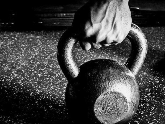 Фото Гиря. Гиря для занятия спортом. 