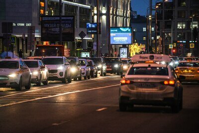    Автомобили в Москве зимой ©Пелагия Тихонова РИАМО