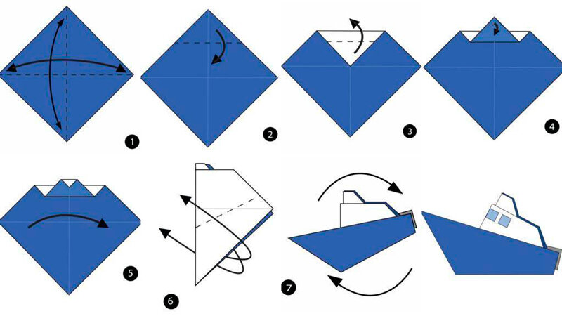 Как сделать кораблик из бумаги: 10 интересных способов - Лайфхакер