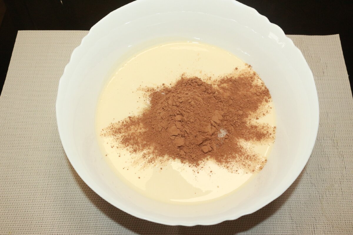 Ряженка желатин какао рецепт с фото