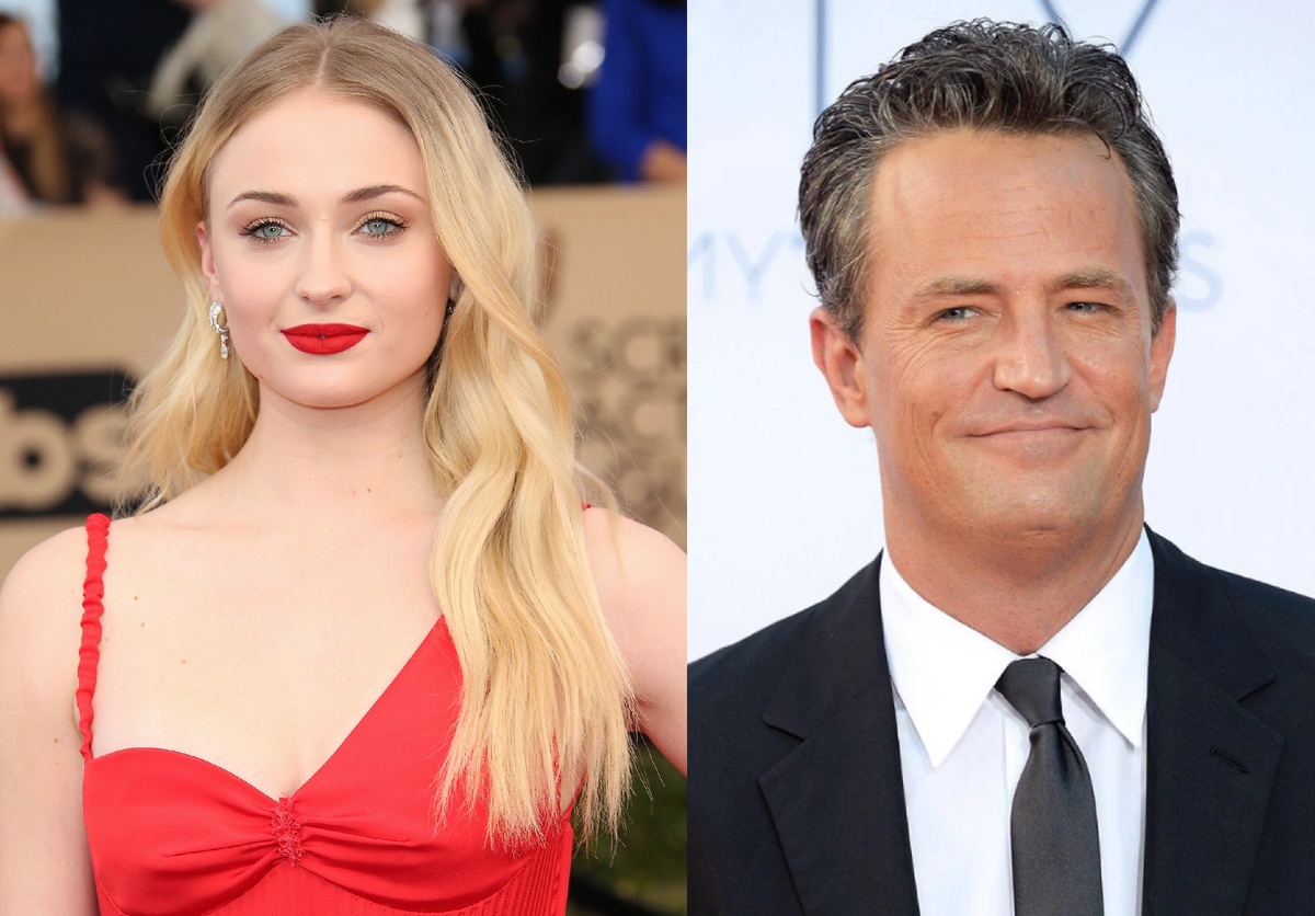 Софи Тёрнер и Мэттью Перри. Фото из интернета.