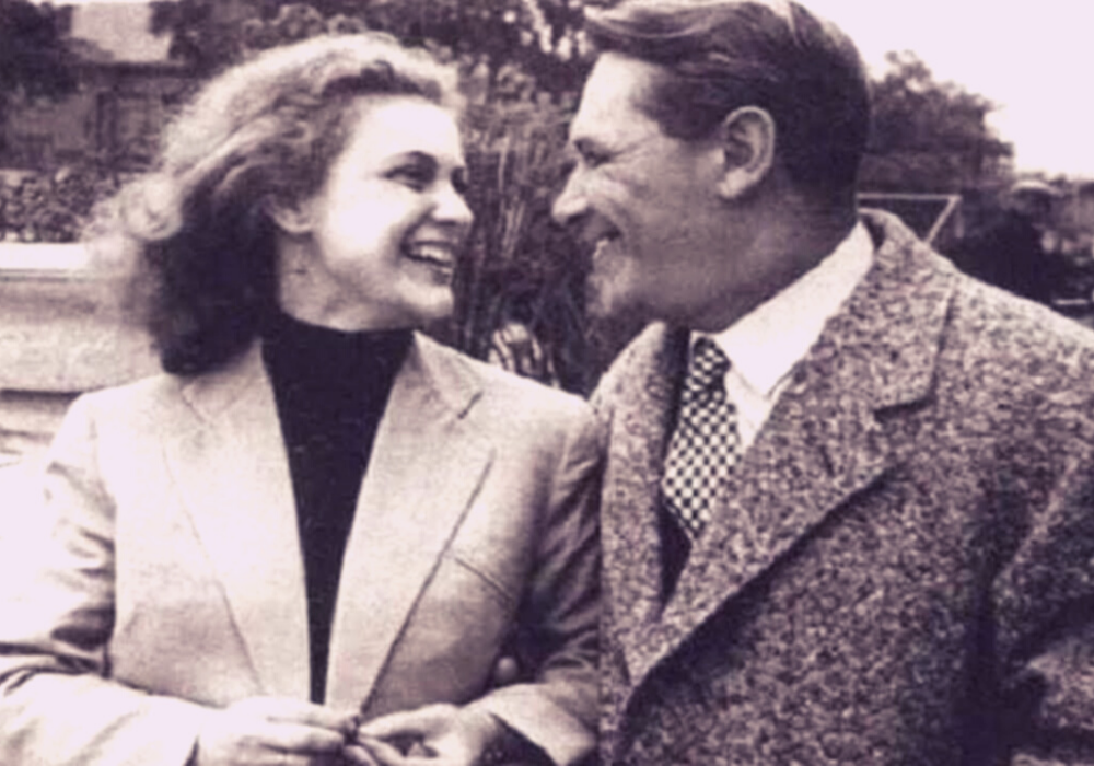 Марк Бернес и его первая жена Паолина Линицкая