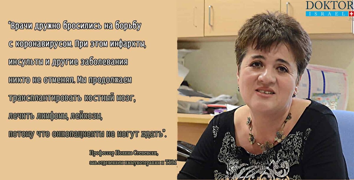 Профессор Полина Степенски. Фото: DoktorIsrael.ru